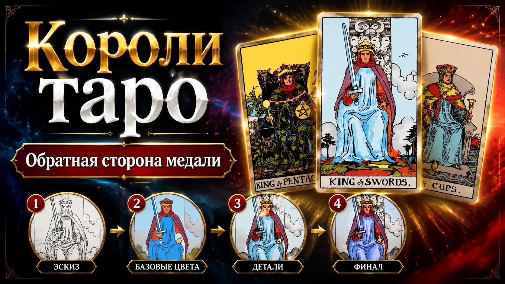придворные арканы таро